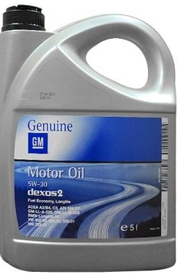 GM/Opel/Daewoo/Chevrolet 1942003 Масло моторное GM Motor Oil Dexos 2 5W30 5L